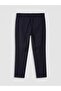 Southblue Navy Blue Regular Fit Viscose Men's Pleated Trousers - 2