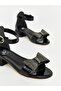Lcw Steps Black Leather Look Girls' Heeled Shoes - 3