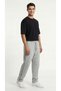 Men's Gray Color Baggy Side-Piped Loose-Fit Comfortable Fit Sweatpants - 4