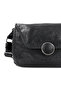 Imported Washed Leather Multi-Compartment Adjustable Strap Lined Daily Use Women's Shoulder - Crossbody Bag - 5