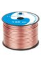 Transparent CCA Speaker Cable 2x0.35 mm², 100 m Roll - 2