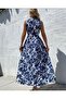 85% Cotton Wrinkle-Free Women's Summer Dress - 2