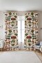 Cheerful Farm Patterned Children's Baby Room Background Curtain (Single Wing Pricing) - 3