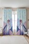 Ice Queen Patterned Children's Baby Room Background Curtain (Single Panel Pricing) - 2