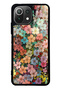 Xiaomi Mi 11 Lite Glossy Phone Case with Floral Tapestry Design