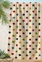 Polka Dot Colorful Spotted Beach Towel - Modern Minimalist Cream Floor Quick-Dry Microfiber Towel - 2