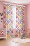 Fairy Tale Princesses Patterned Children's Baby Room Background Curtain (Single Panel Pricing) - 3