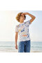 Crew Neck Short Sleeves T-shirt with Print