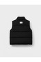 Boy's Black Zippered Vest - 3