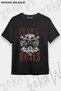 Unisex Loose Fit Guns N Roses V57 Printed T-Shirt
