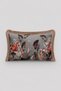 Tropical Flamingo Patterned Tasseled Babyface Woven Throw Pillow Cover - 2