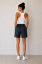 Lace-Up Modal Fabric Women's Shorts - 3