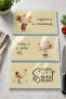 3-Piece Glass Cutting Board |   Home Sweet Home |   17cm X 29cm - 5