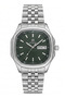 Men's Silver Metal Cord Smoked Dial Calendar Wrist Watch 2 Year Warranty - 2