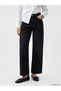 New Season Lcw Jeans Black High Waist Wideleg Women's Jean Trousers - 2