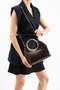 New Ring Accessory Decorated Design Hand and Shoulder Bag (with Long Strap) - 2