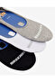 S2520313 U Liner No Show 3 Pack 3 Pieces-Each Unisex Socks White - 3