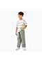 Regular Fit Jeans with Elasticated Buttoned Waist - 2