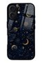 iPhone 16 Celestial Night Design Glossy Phone Case