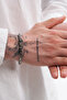 Rúmiel Silver Color Stainless Steel King Chain Men's Bracelet - 5