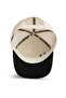 . Faux Leather Skull Trucker Cap - 3