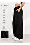 Black Color Baggy Style Loose Fit Comfortable Fit Stretchy Fabric - 3