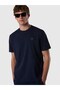 Regular Fit Stretchy Organic Cotton Men's Crew Neck T-Shirt - 3