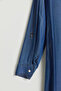 Tassel and Rivet Detailed Lyocell Tunic - Indigo - 6