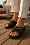 Size 42 Colorful Figured Fancy Slippers