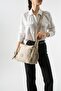Cross Strap Ultra Light Multi-Pocket Shoulder Bag Beige (Model: 571-6L) - 2