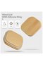 3-Piece Set of Square Glass Storage Jars with Wooden Lids, 1100ML/37OZ Airtight Food Containers - 4