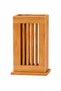 Bamboo Spoon Holder Kitchen Organizer Wooden Spoon Stand Countertop Organizer Ladle and Spatula Storage Container 15X10 cm - 2