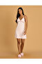Women Pink Lace Chemise - 2