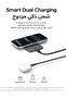 Magsafe Power Bank 5000mAh, Ultra-Slim Qi2 15W Wireless, PD 20W Fast Charging, Grey - 8