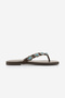 Women's Blunt Toe Flip Flops with Stones for Daily Wear Varnesa Blue - 3