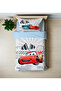 Gift Duvet Cover Red Car-Themed Single Duvet Cover Set
