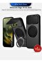 Motorola Edge 70 5G 2025 Magnetic Hybrid Working Camera Protection Stand 360° Rotatable Magsafe Ring Case Cover