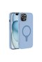 iPhone 15 Compatible Case Magsafe Supported Aris Silicone Cover - Baby Blue - T42740
