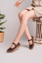 Kcl-D04 Gel Sole Genuine Leather Ballerinas - 4