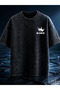 Acid Washed Oversize Unisex T-Shirt Washed Vintage Street Style Street Fashion Cotton Comfortable Fit Daily Wear T-Shirt