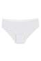Ribana Heart Women's Bato High Waist Panties White 100% Cotton 6-Pack - 3