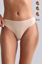 Egyptian Modal by Tencel Hera Brief Thin Elastic 3-Piece Slip Panties Skin Color