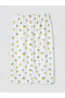 Two Mt Shop Quality Lemon Patterned Women's Strapless Bathrobe - 4