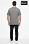 Men's Large Size Ar Printed 3Xl-6Xl Crew Neck T-Shirt Spr26Bts510-01 - 3