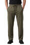 Khaki Baggy Style Lycra Elastic Drawstring Men's Sports Trousers 2600262