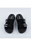 (Pollen) Velcro Very Comfortable Daily Women's Slippers Black - 4