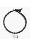 Silver Leather & Hematite Men’s Bracelet, 925 Sterling Silver & Leather Bracelet, Handmade Adjustable Jewelry - 2