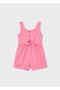 Girl's Pink Shorts Jumpsuit
