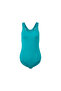 Women's Sports Swimsuit, Turquoise - 2