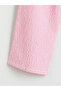 Pink Elastic Waist Plaid Girls' Pants - 3